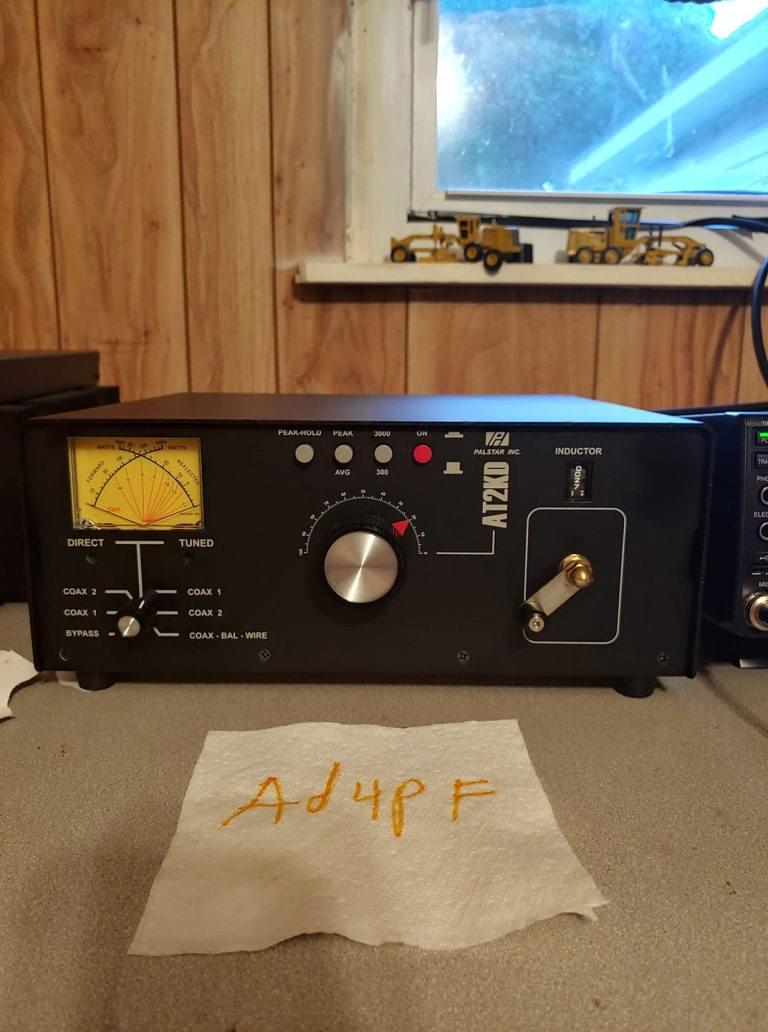 Palstar AT2KD Antenna Tuner Facebook Ham Radio Stop Classifieds