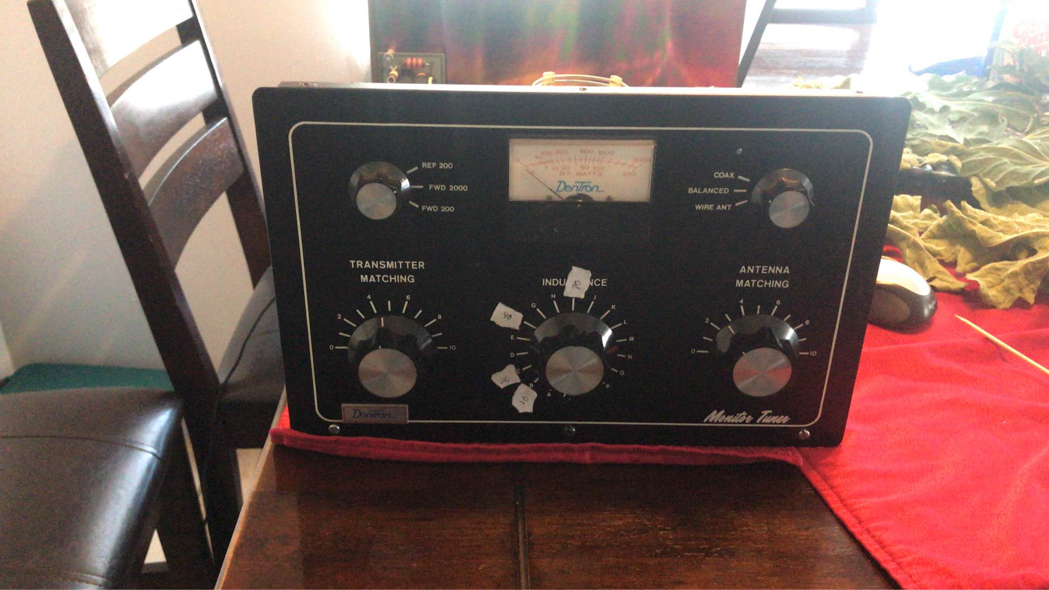 Dentron 80-10 AT Radio Antenna Matching Inductance Tuner