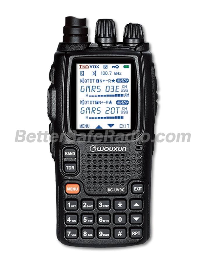 BSR Wouxun KG-UV9G GMRS Two-Way Radio & SHTF Scanner Pre-Sale On Now